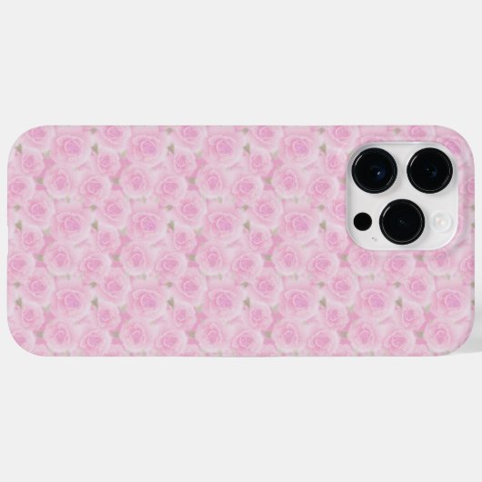 COQUES Case-Mate iPhone ROSES DE ROSE PASTEL (Verso (horizontal))
