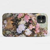 Coques Case-Mate iPhone Roses de Van Gogh (Dos (Horizontal))