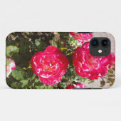 Coques Case-Mate iPhone Roses du jardin rouge (Dos (Horizontal))
