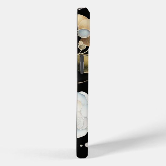 Coques Case-Mate iPhone Roses Et Bulles Abstraits (Verso / Droite)