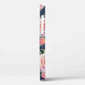 Coques Case-Mate iPhone Roses et Rosebuds : Floral Seamless. (Verso / Gauche)