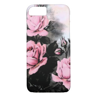 Coque iPhone 8/7 Roses foncés vintages
