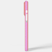 Coques Case-Mate iPhone Roses géométriques roses chic Géostripes  (Verso / Gauche)