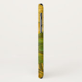 Coques Case-Mate iPhone Roses jaunes renversants sur l'arrière - plan (Dos/Gauche)