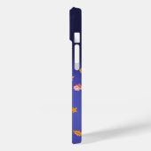 Coques Case-Mate iPhone Roses lune et feuilles d'automne (Verso / Gauche)