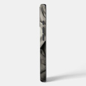 Coques Case-Mate iPhone Roses noires et blanches (Verso / Gauche)