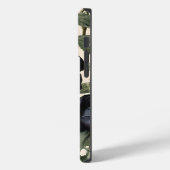 Coques Case-Mate iPhone Roses Noirs Et Feuilles Verts, (Verso / Gauche)