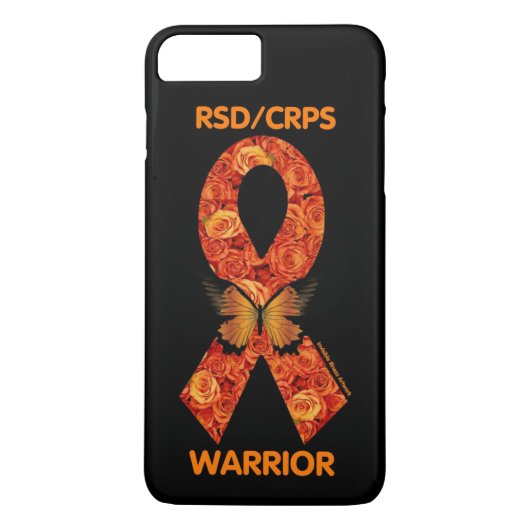 Coques Case-Mate iPhone Roses oranges/papillon… RSD/CRPS (Dos)