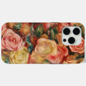 Coques Case-Mate iPhone Roses par Pierre-Auguste Renoir (Verso (horizontal))