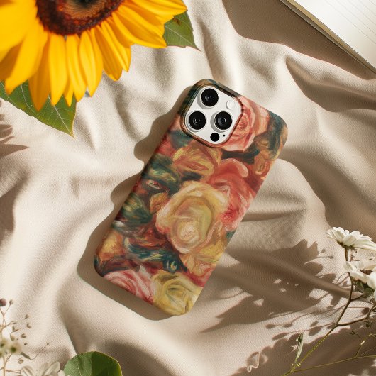 Coques Case-Mate iPhone Roses par Pierre-Auguste Renoir