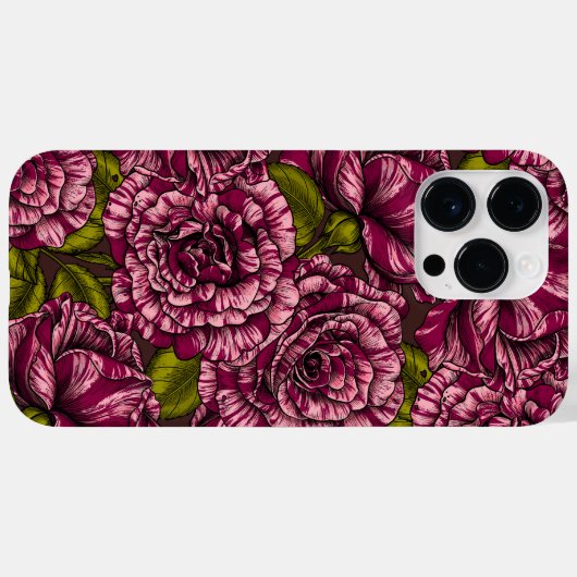 Coques Case-Mate iPhone Roses pour vous (Verso (horizontal))