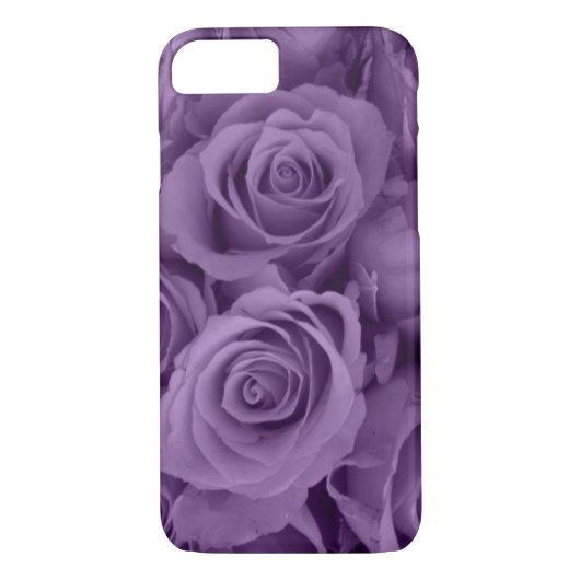 Coques Case-Mate iPhone roses pourpres (Dos)