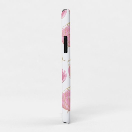 Coques Case-Mate iPhone Roses roses (Dos/Droite)