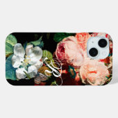 COQUES Case-Mate iPhone ROSES ROSES ROSES, BOUTEILLE, MONOGRAMME FLEURIER (Verso (horizontal))