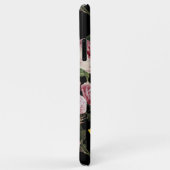 Coques Case-Mate iPhone ROSES ROSES ROSES, BOUTTERFLIES Monogrammes florau (Dos/Droite)