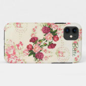Coques Case-Mate iPhone Roses roses roses personnalisées (Dos (Horizontal))