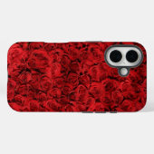 Coques Case-Mate iPhone Roses rouges (Verso (horizontal))