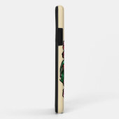 Coques Case-Mate iPhone Roses rouges de cerfs (Dos/Droite)