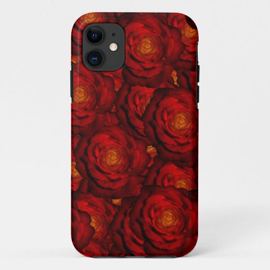 Coques Case-Mate iPhone Roses rouges du sang (Dos)