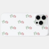 Coques Case-Mate iPhone Roses Rouges, Motif De Roses, Fleurs (Verso (horizontal))