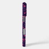Coques Case-Mate iPhone Roses sauvages en rose et violet (Verso / Droite)