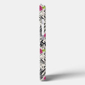 Coques Case-Mate iPhone Roses sur Motif animal (Verso / Gauche)