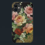 Etui iPhone Case-Mate Roses vintages<br><div class="desc">Les roses victoriens sont si beaux et intemporels. Ces cas floraux vintages de smartphone sont chics et élégants.</div>