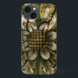 iPhone 13 Case Rosette décorative Demask sur Arrière - plan gris<br><div class="desc">Jennifer Goldberger a produit ce damas décoratif avec une belle rosette sur un arrière - plan gris. Un damas est un motif tissé qui peut être fait de soie, de laine, de lin ou d'autres tissus qui a été inventé pendant l'empire byzantin. Achetez cette impression pour montrer à vos amis...</div>