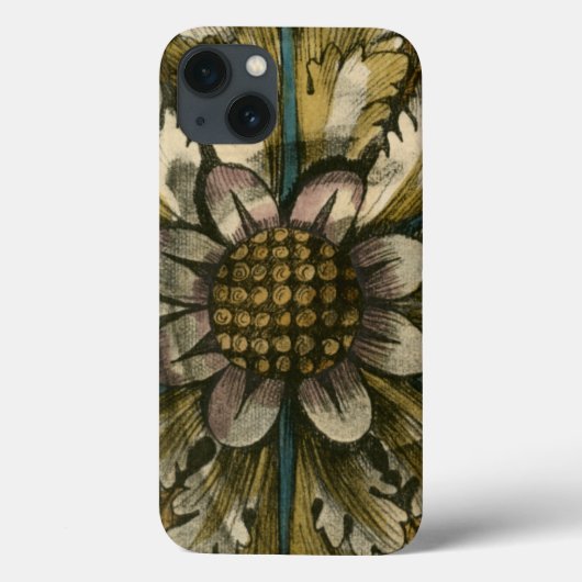 Coques Case-Mate iPhone Rosette décorative Demask sur Arrière - plan gris (Verso)