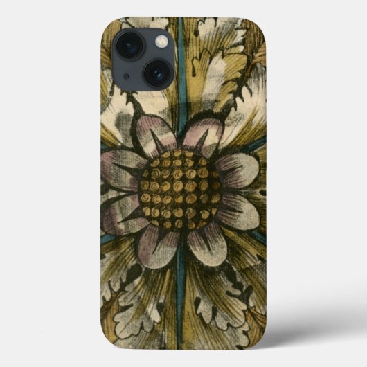 Coques Case-Mate iPhone Rosette décorative Demask sur Arrière - plan gris (Verso)