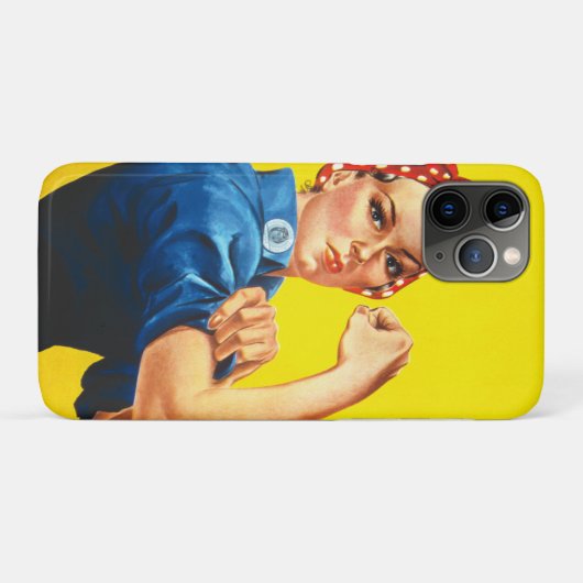 Coques Case-Mate iPhone Rosie Le Riveter (Dos (Horizontal))
