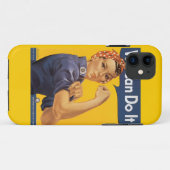 Coques Case-Mate iPhone Rosie le Riveter "Nous pouvons le faire" (Dos (Horizontal))