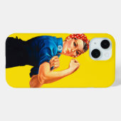 Coques Case-Mate iPhone Rosie Le Style Rétro Riveter (Verso (horizontal))