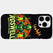 Coques Case-Mate iPhone Roswell’s Cosmic Getaway vous attend ! (Verso (horizontal))