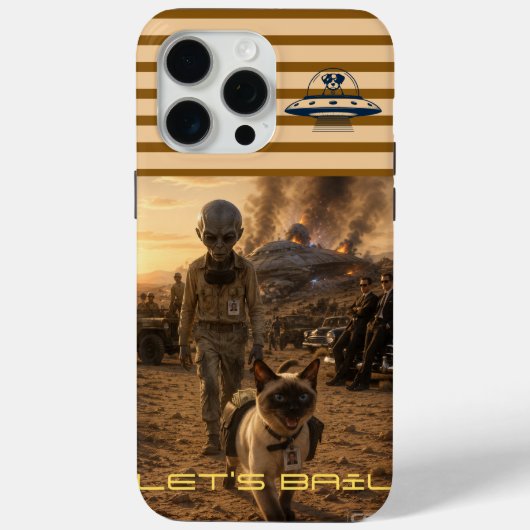Coques Case-Mate iPhone Roswell UFO (Verso)