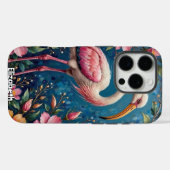 Coques Case-Mate iPhone Rosy Radiance : Spoonbill en fleur (Verso (horizontal))