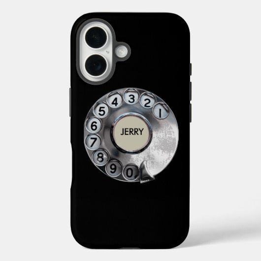 Coques Case-Mate iPhone Rotation rétro personnalisée (Verso)