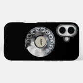 Coques Case-Mate iPhone Rotation rétro personnalisée (Verso (horizontal))