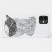 Coques Case-Mate iPhone Rottweiler Chien Art (Dos (Horizontal))