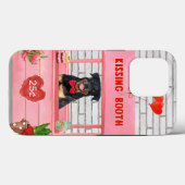 Coques Case-Mate iPhone Rottweiler Chien Valentine's Day Kissing Booth (Verso (horizontal))