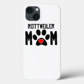 Coques Case-Mate iPhone Rottweiler Mom (Verso)