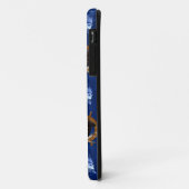 Coques Case-Mate iPhone Roue de pirate de jolly roger (Dos/Gauche)