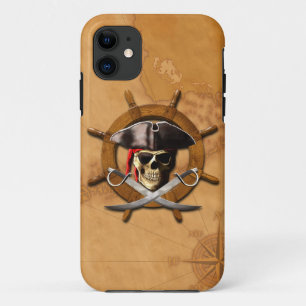 Coque Case-Mate Pour iPhone Roue de pirate de jolly roger