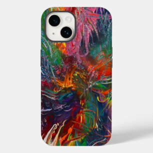 Coque Pour iPhone 14 Roue de spectre de couleurs