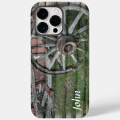 Coques Case-Mate iPhone Roue en Wagon Rustique Style occidental (Verso)