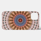Coques Case-Mate iPhone Roue Mandala Brown légère (Verso (horizontal))