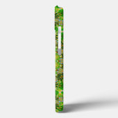 Coques Case-Mate iPhone Roue Mandala Verte (Verso / Gauche)