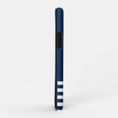 Coques Case-Mate iPhone Roue nautique, Bleu de la Marine (Dos/Droite)