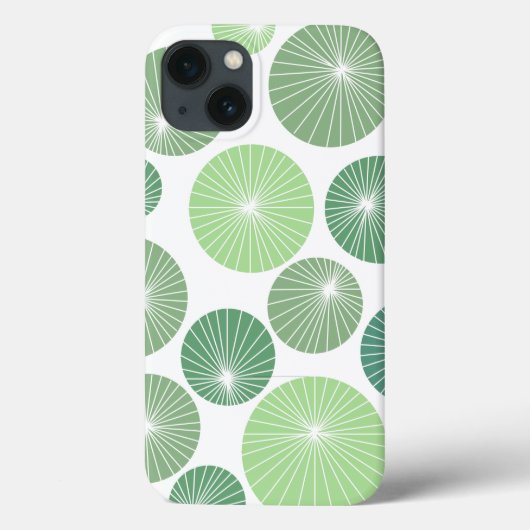 Coques Case-Mate iPhone Roues vertes des années 1950 (Verso)