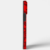 Coques Case-Mate iPhone Rouge abstrait (Verso / Droite)